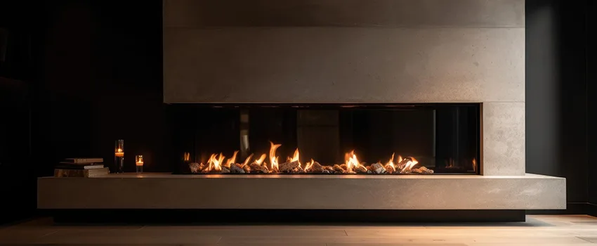 Gas Fireplace Ember Bed Design Services in Perry Hall, Maryland