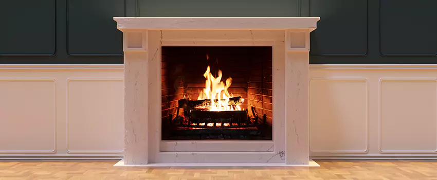 Open Flame Wood-Burning Fireplace Installation Services in Perry Hall, Maryland