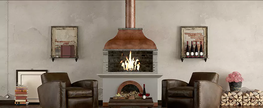 Thelin Hearth Products Providence Pellet Insert Fireplace Installation in Perry Hall, MD